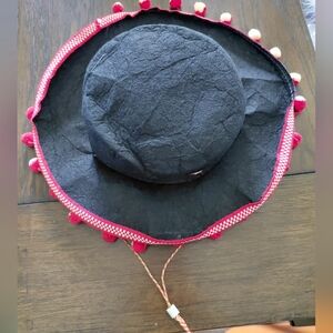 Kids Black and Red Costume Hat
